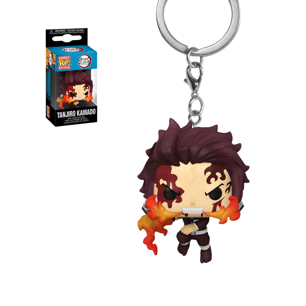 Funko Llavero - Demon Slayer ( Kimetsu no Yaiba) - Tanjiro (Dancing Flash)