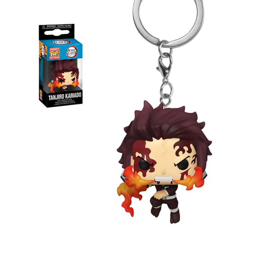 Funko Llavero - Demon Slayer ( Kimetsu no Yaiba) - Tanjiro (Dancing Flash)