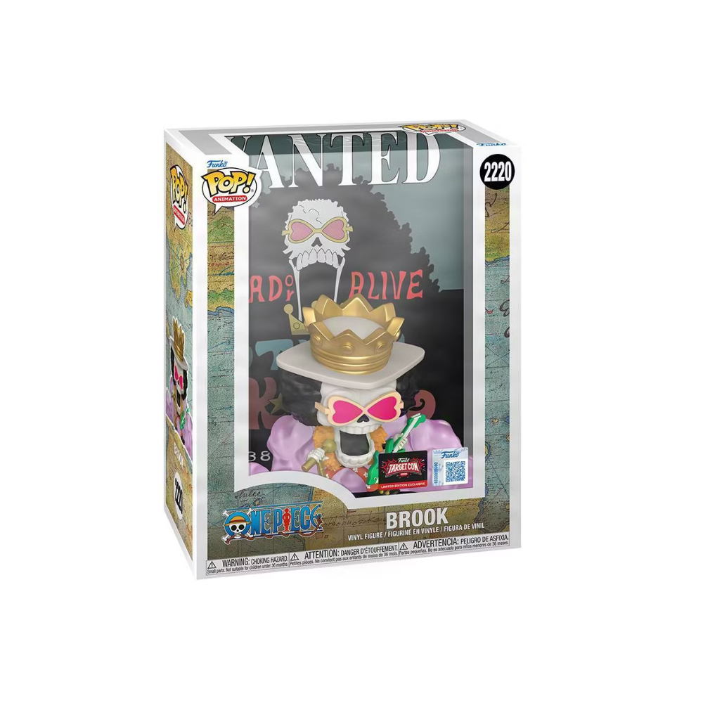 Funko Pop - One Piece - Brook (Cartel de recompensa)