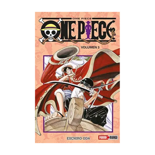 Manga  - One Piece - Tomo 3 -  Panini Mexico