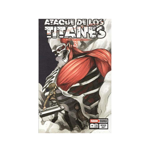 Manga  - Ataque De Los Titanes - Tomo 03 -  Panini Mexico