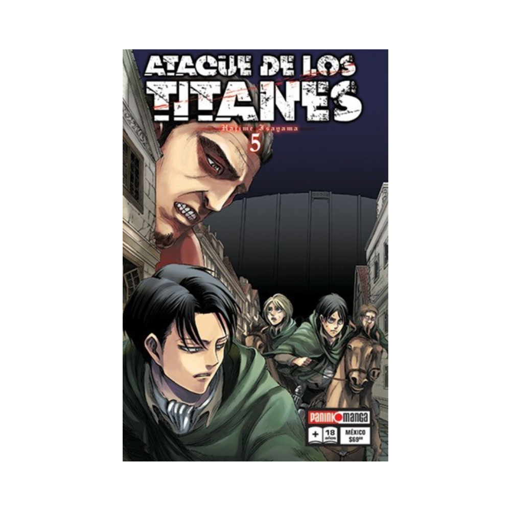 Manga  - Ataque De Los Titanes - Tomo 5 -  Panini Mexico