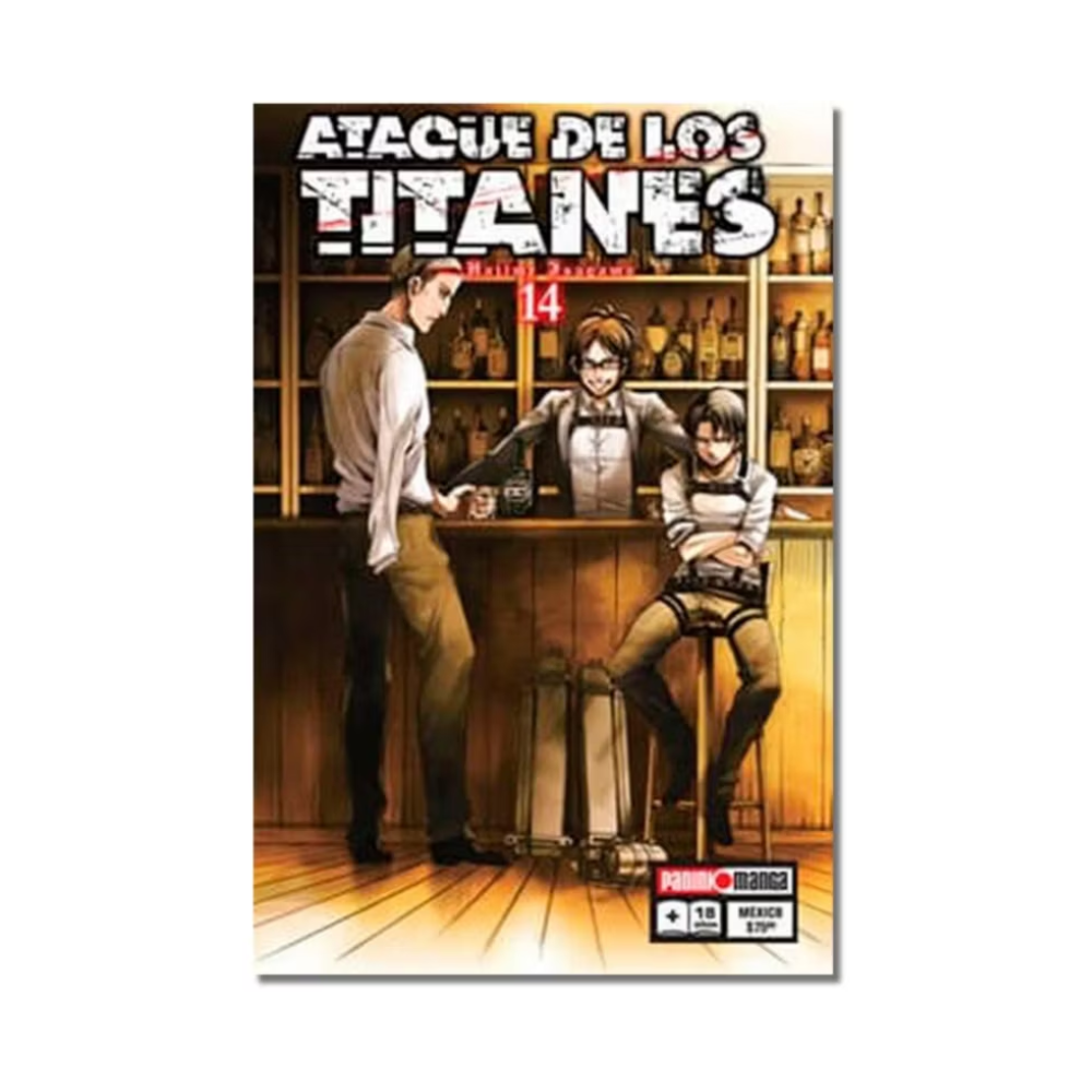 Manga  - Ataque De Los Titanes - Tomo 14 -  Panini Mexico