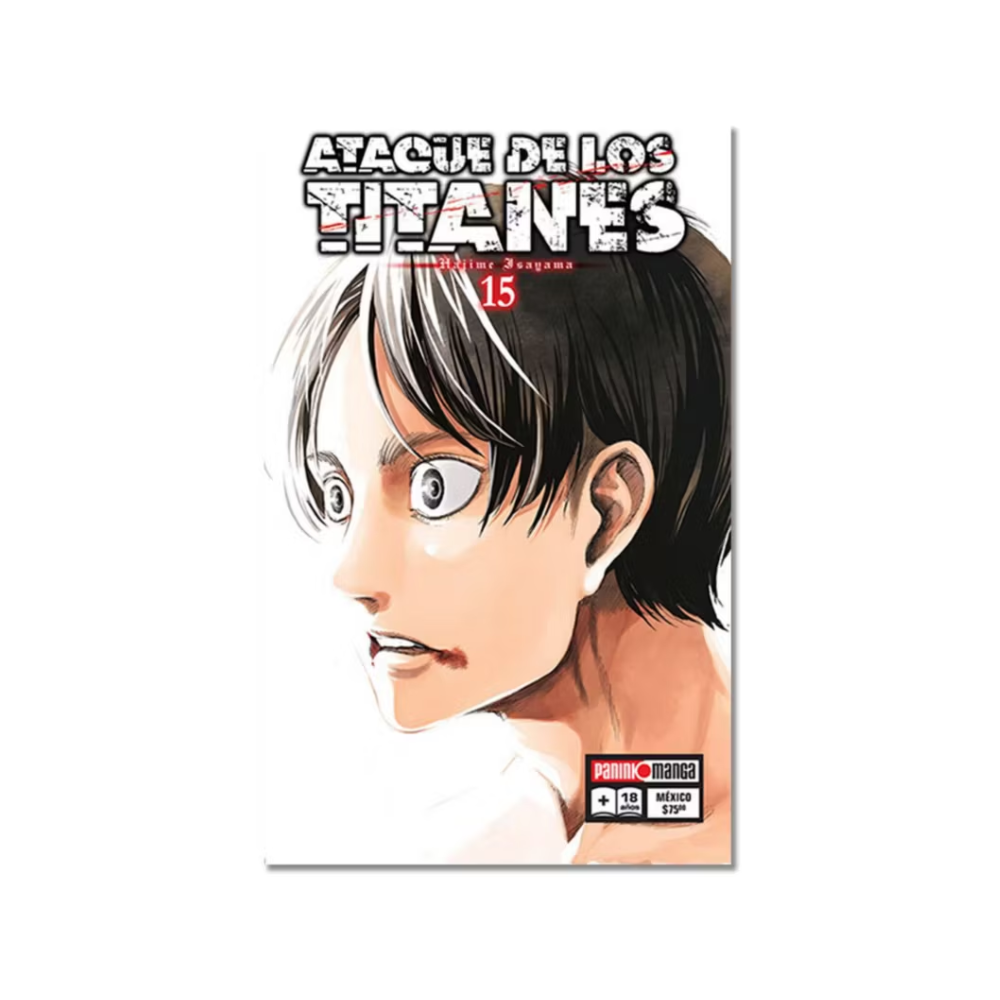 Manga  - Ataque De Los Titanes - Tomo 15 -  Panini Mexico