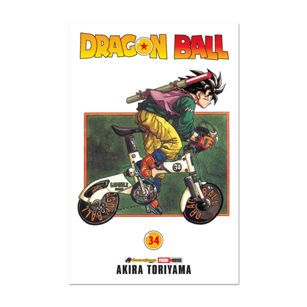 Manga  - Dragon Ball - Tomo 34 -  Panini Mexico