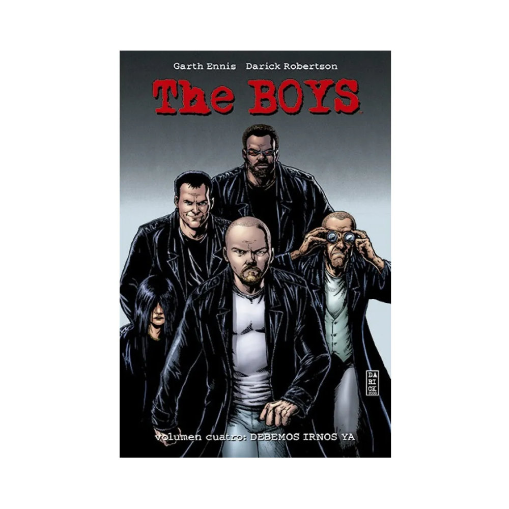 Comic  - The Boys: Debemos Irnos Ya - Tomo 4 - Panini Mexico