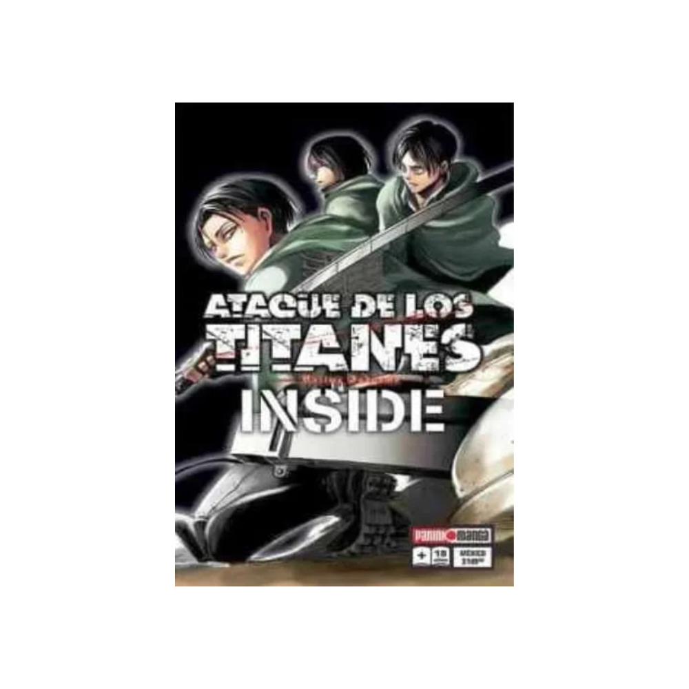 Manga  - Ataque De Los Titanes - inside  - Tomo 1 -  Panini Mexico