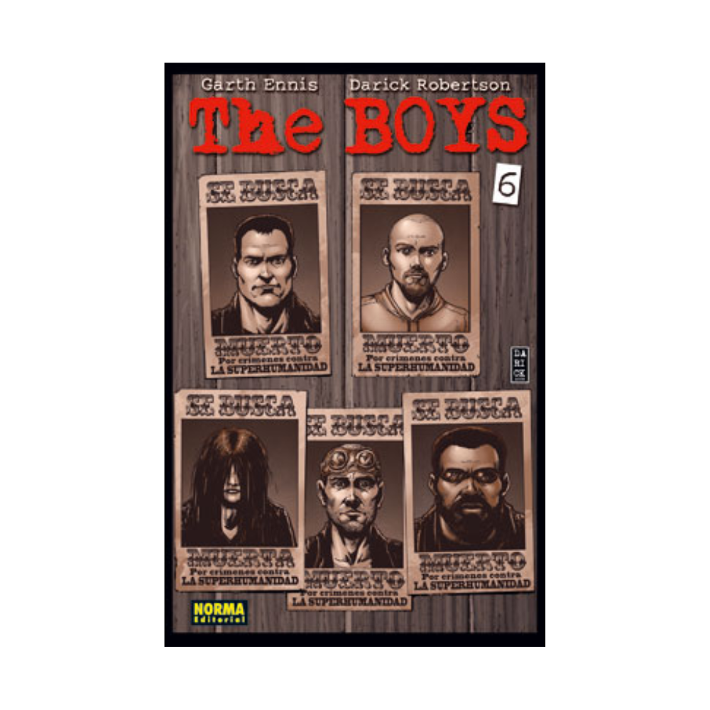 Comic  - The Boys: La sociedad del instinto de conservacion - Tomo 6 - Panini Mexico