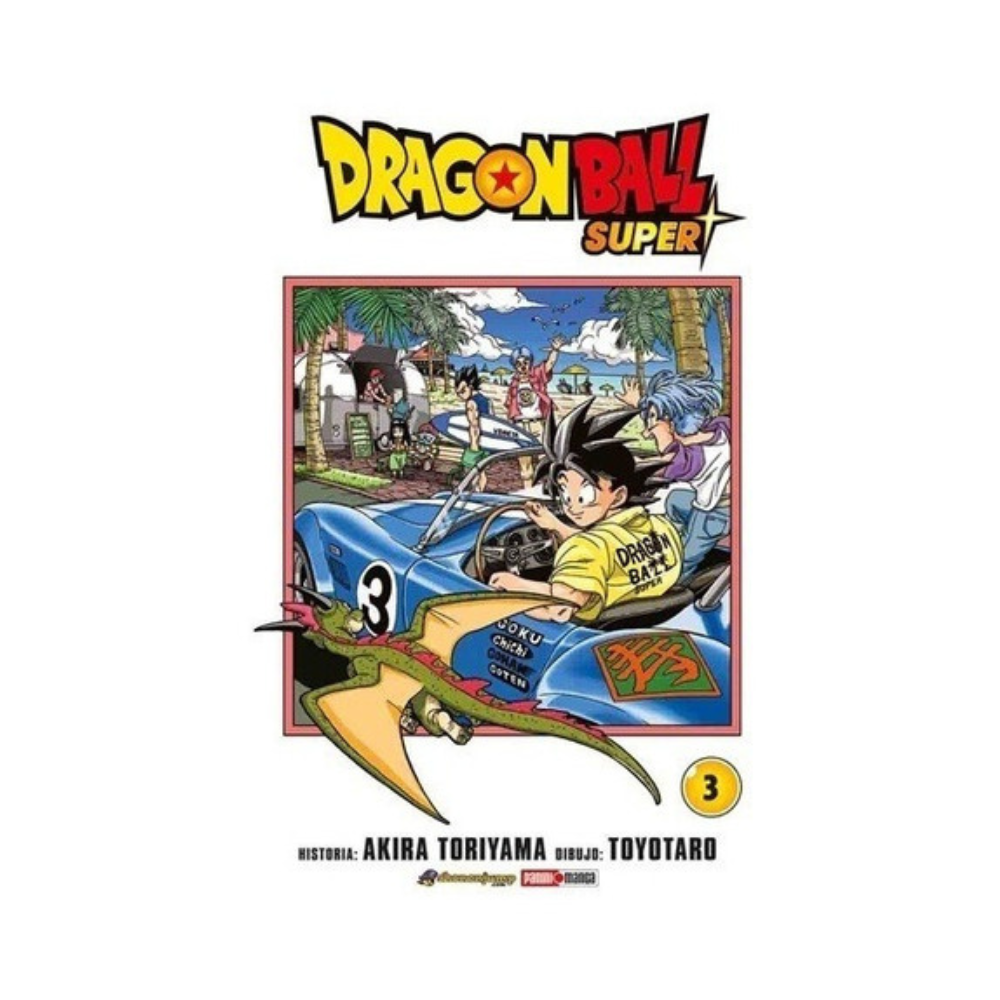 Manga  - Dragon Ball Super  - Tomo 3 -  Panini Mexico