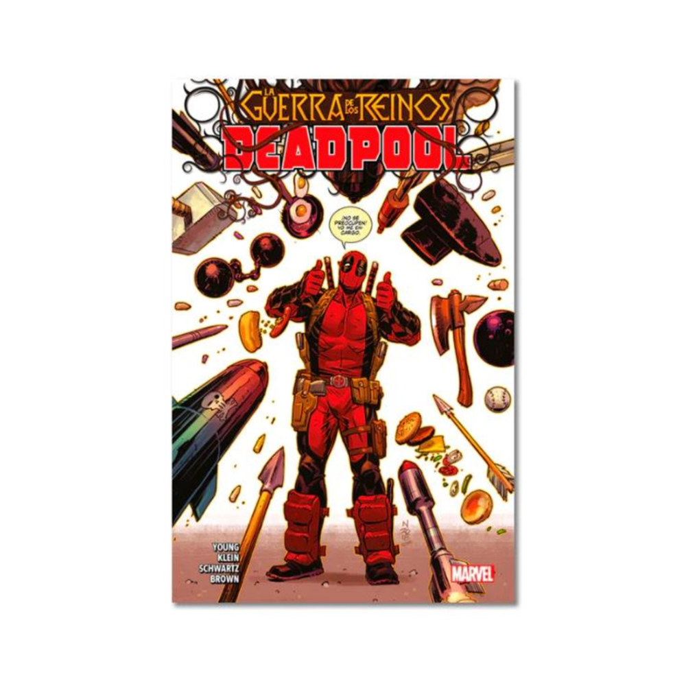 Comic  - Deadpool Guerra de los Reinos - Tomo 3 - Panini Mexico