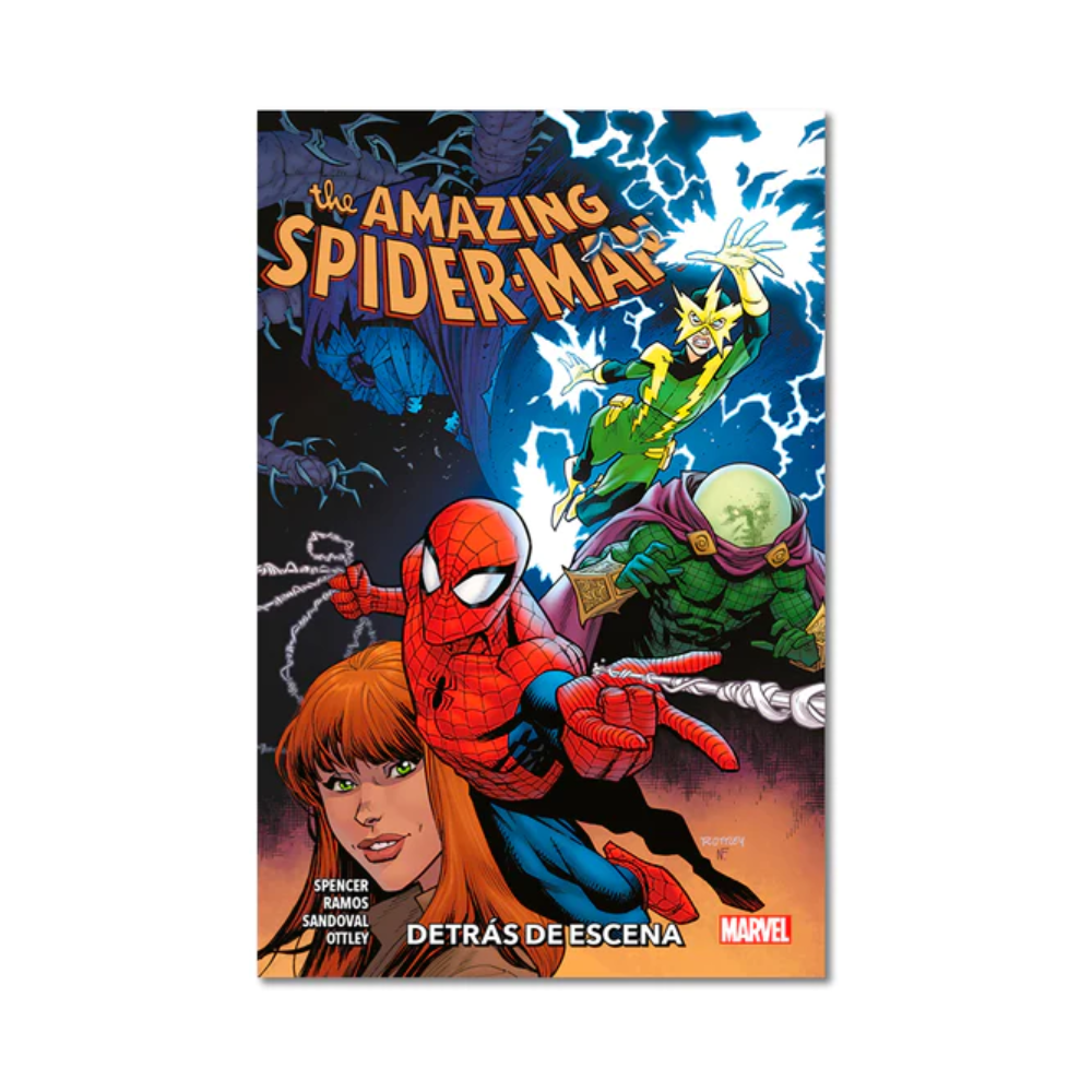 Comic  - Amazing Spider Man: Detras de Escena - Tomo 3 - Panini Mexico