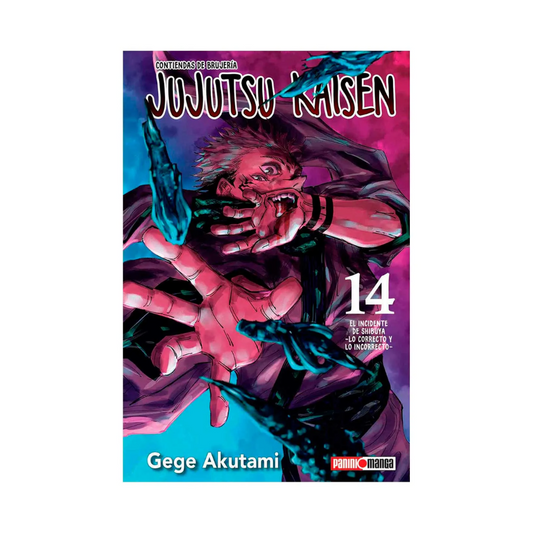 Manga  - Jujutsu Kaisen - Tomo 14 -  Panini Mexico