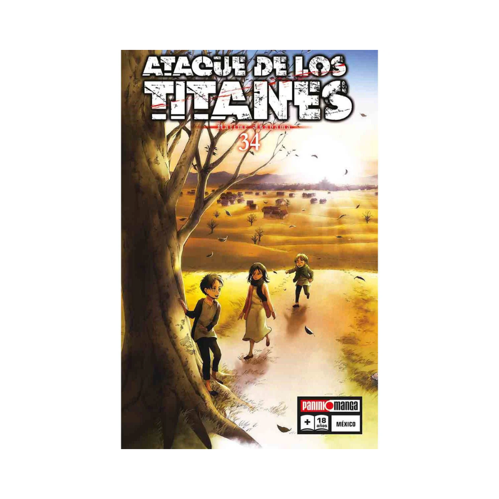 Manga  - Ataque De Los Titanes - Tomo 34 -  Panini Mexico