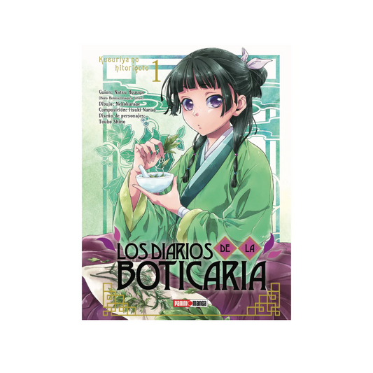 Manga  - Diarios de la Boticaria  - Tomo 1 -  Panini Mexico