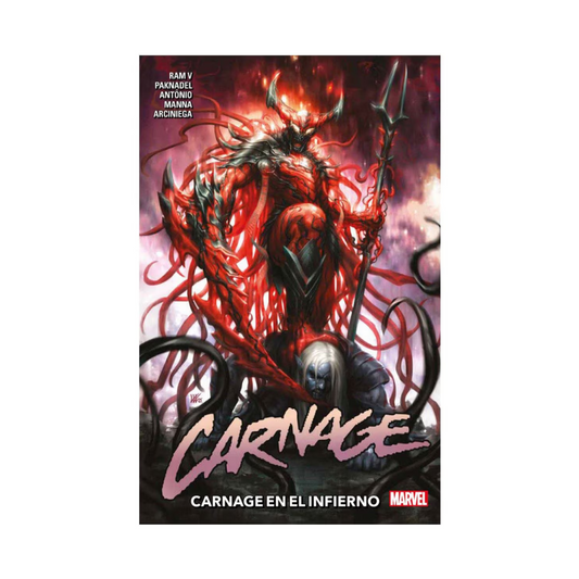 Comic  - Venom: Carnage en el infierno - Tomo 2 - Panini Mexico