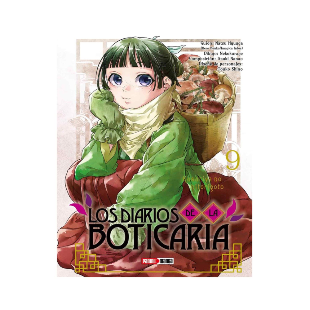 Manga  - Diarios de la Boticaria  - Tomo 9 -  Panini Mexico