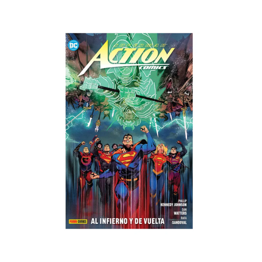 Comic  - Action Comics: Superman Al infierno y de Vuelta - Tomo 2 - Panini Mexico