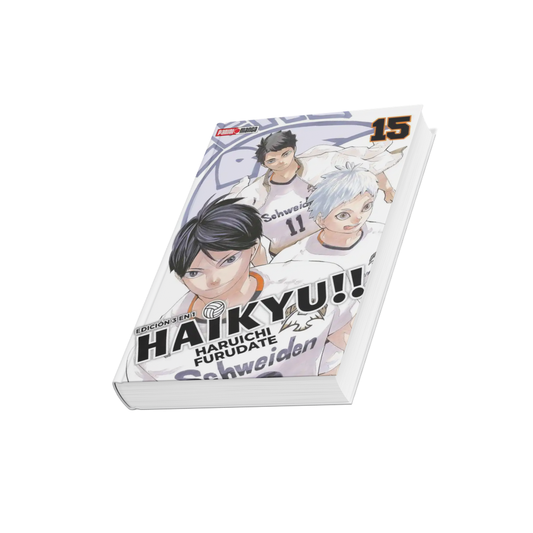 Manga - Haikyu!! (3 In 1) - Tomo 15 - Panini Mexico
