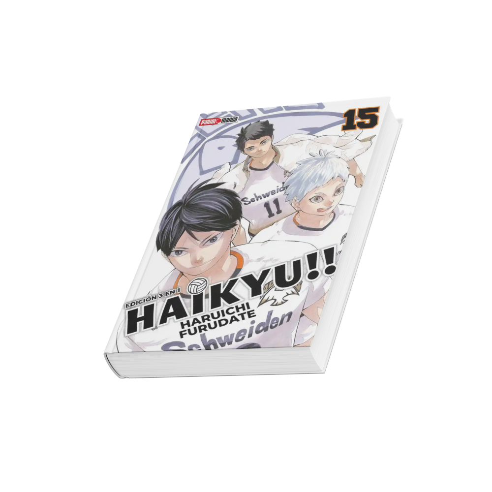 Manga - Haikyu!! (3 In 1) - Tomo 15 - Panini Mexico