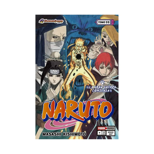 Manga  - Naruto - Tomo 55 -  Panini Mexico