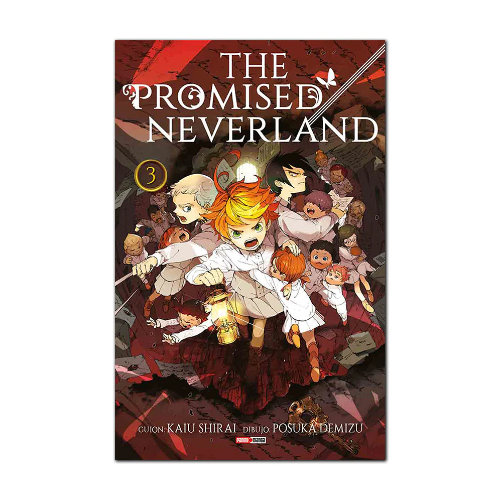 Manga  - The Promised Neverland - Tomo 3 -  Panini Mexico