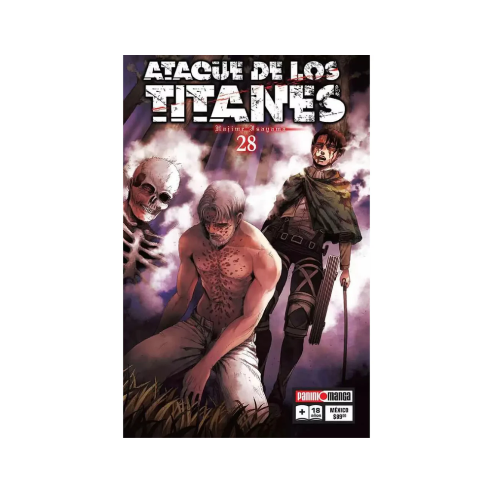 Manga  - Ataque De Los Titanes - Tomo 28 -  Panini Mexico