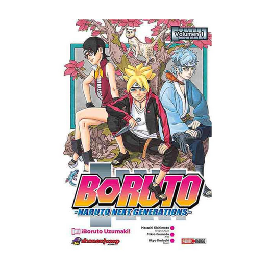 Manga - Boruto  - Tomo 1 - Panini Mexico