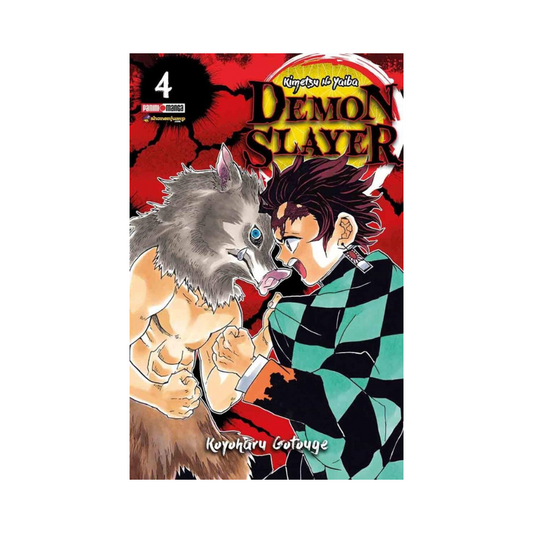 Manga  - Demon Slayer (Kimetsu no Yaiba) - Tomo 4 -  Panini Mexico