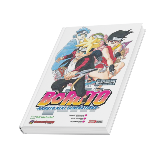 Manga - Boruto - Tomo 3 - Panini Mexico