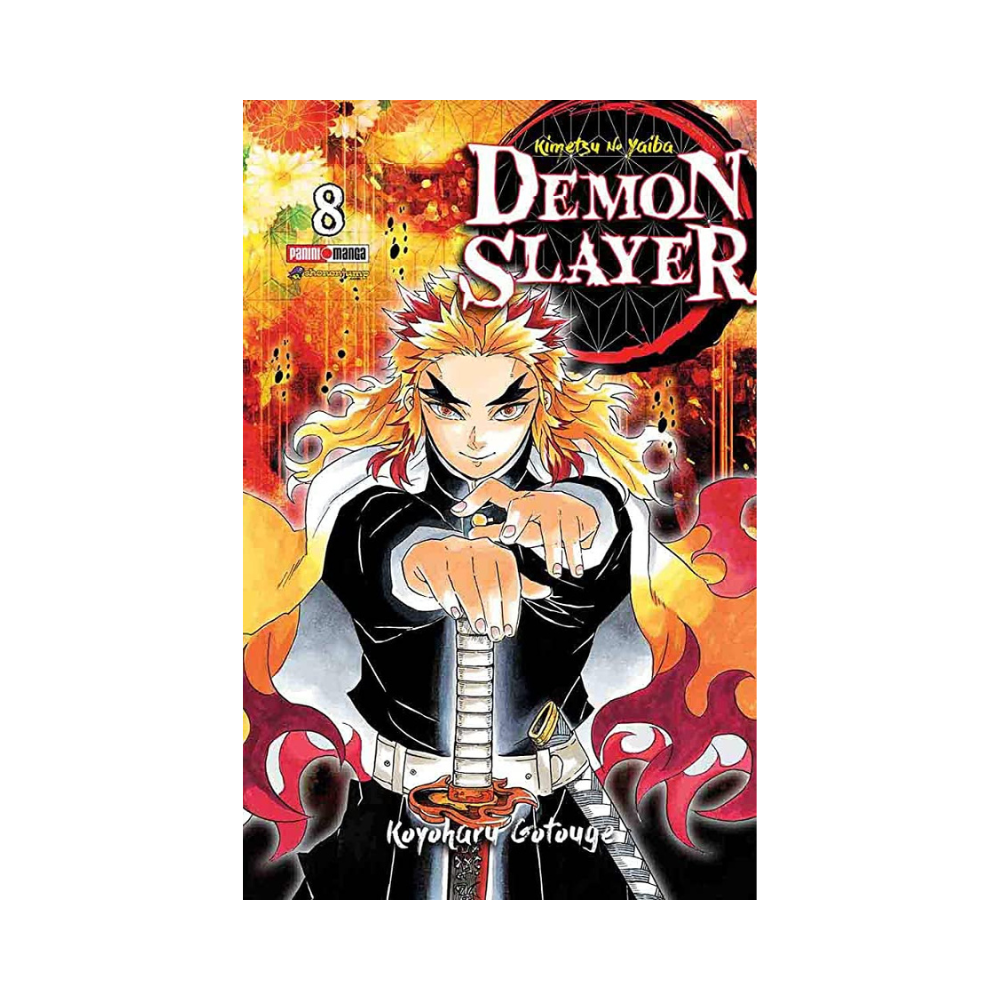 Manga  - Demon Slayer (Kimetsu no Yaiba) - Tomo 8 -  Panini Mexico