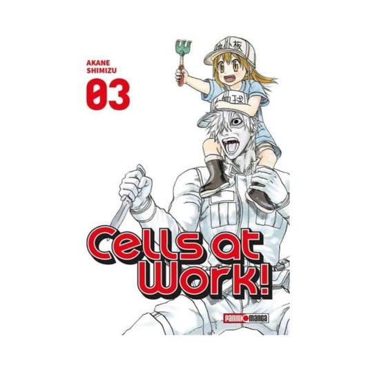 Manga  - Cells At Work - Tomo 03 -  Panini Mexico