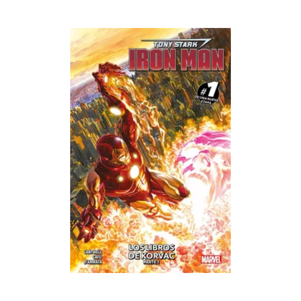 Comic  - Tony Stark Iron Man: Los Libros de Korvac - Tomo 8 - Panini Mexico