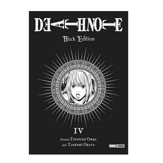 Manga - Death Note Black Edition  - Tomo 4 - Panini Mexico