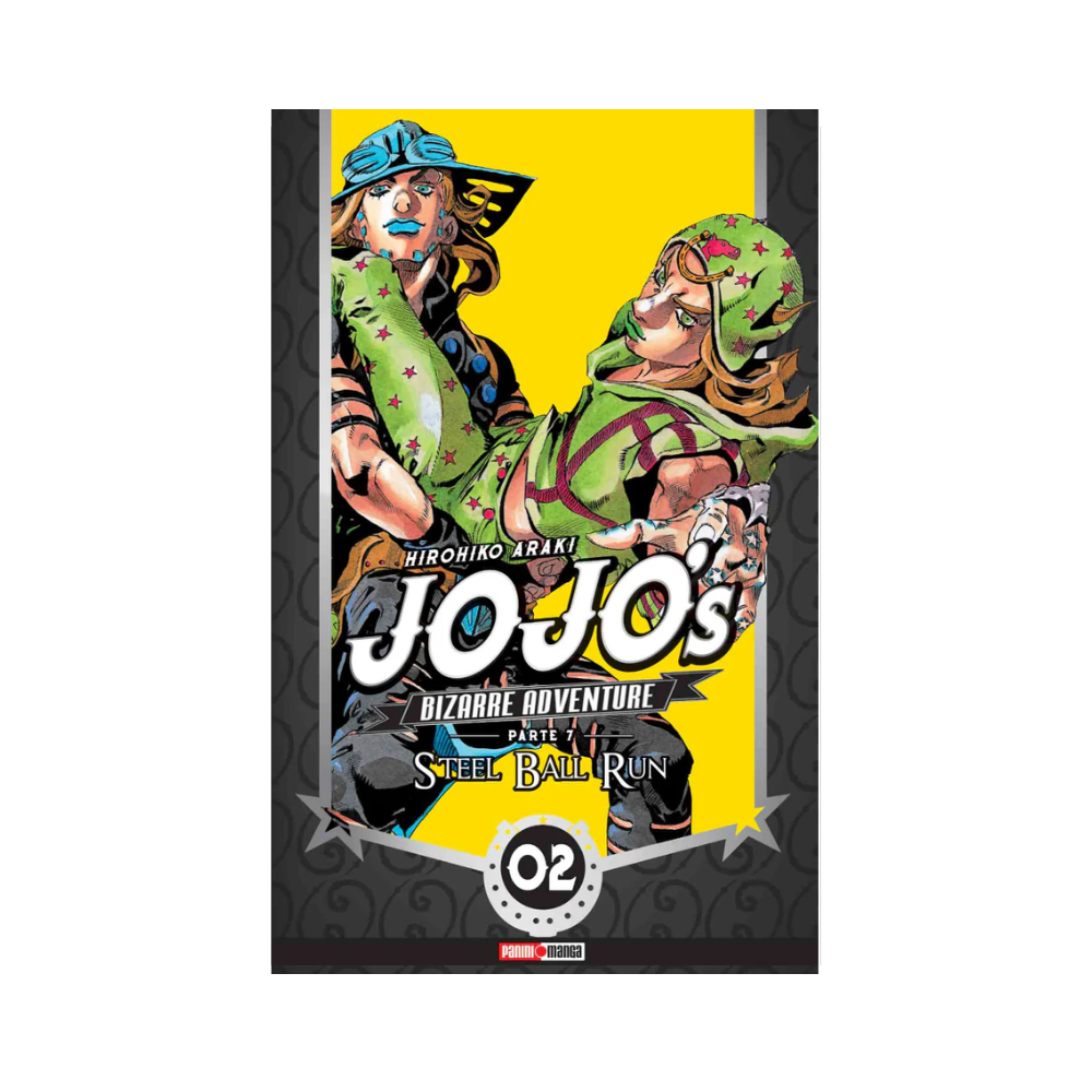 Manga  - Jojo Bizarre Adventure Parte 7 Steel Ball Run - Tomo 2 -  Panini Mexico