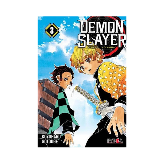 Manga  - Demon Slayer (Kimetsu no Yaiba) - Tomo 3 -  Panini España