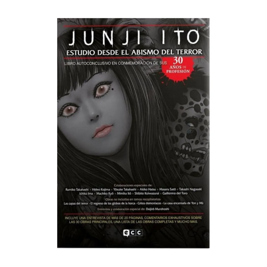 Libro  - Junji Ito: Estudio Desde El Abismo Del Terror - Tomo Unico - Panini España