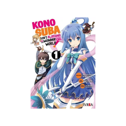 Manga - Konosuba  - Tomo 1 - Ivrea