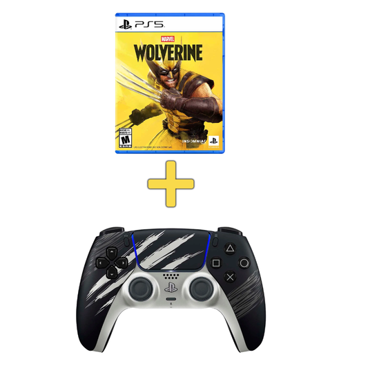 Combo - Marvel´s Wolverine: Control Dualsense® Adamantium Edition + Juego PS5 - PlayStation