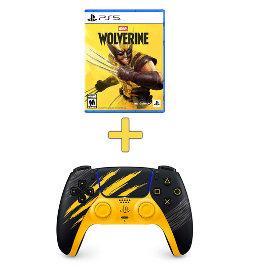 Combo - Marvel´s Wolverine: Control Dualsense® Battle Yellow Edition + Juego PS5 - PlayStation
