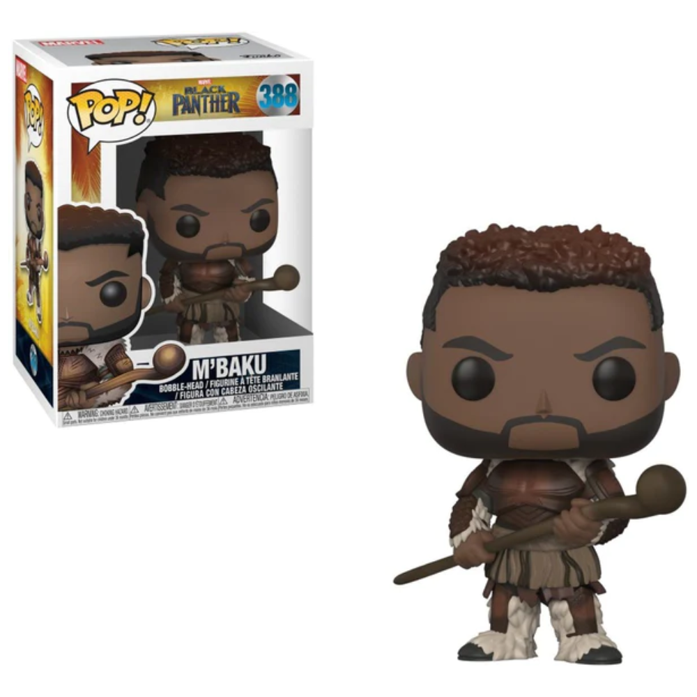 Funko Pop  - Marvel Black Panther - Mbaku