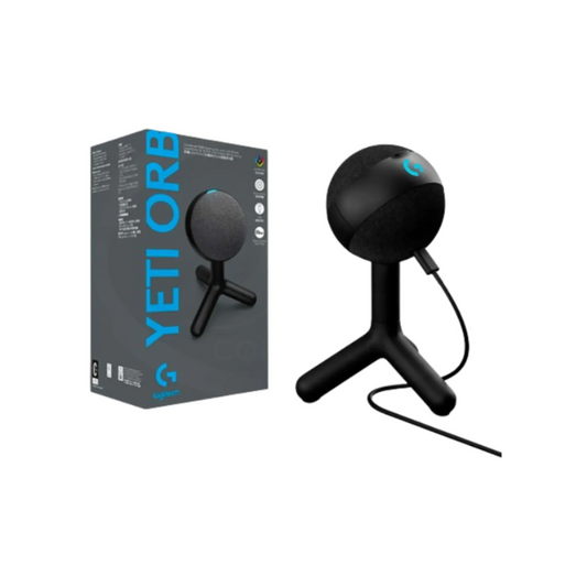 Accesorio - Microfono Yeti Orb Negro - Condensador USB - Logitech