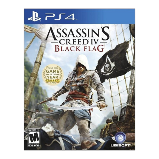 PS4 - Assassins Creed Iv Black Flag  - Fisico - Usado