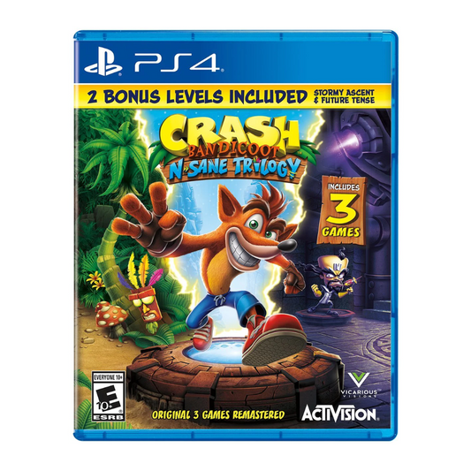 PS4 - Crash Bandicoot N-Sane Trilogy - Fisico - Usado