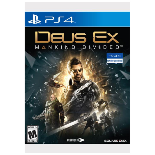 PS4 - Deus Ex Mankind Divided  - Fisico - Nuevo
