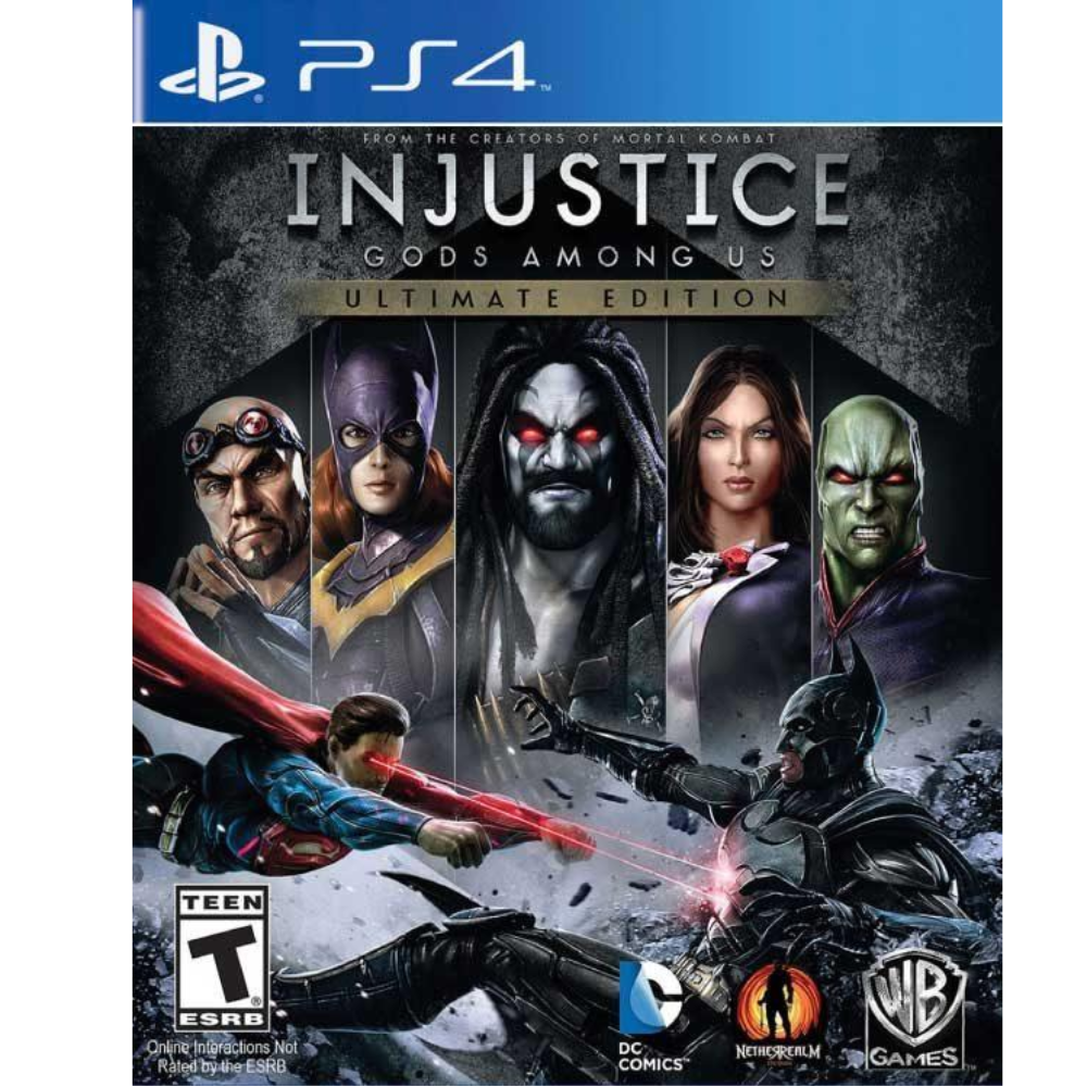 PS4 - Injustice Gods Among Us  - Fisico - Usado