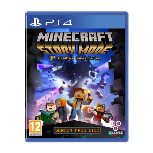 PS4 - Minecraft Story Mode  - Fisico - Usado