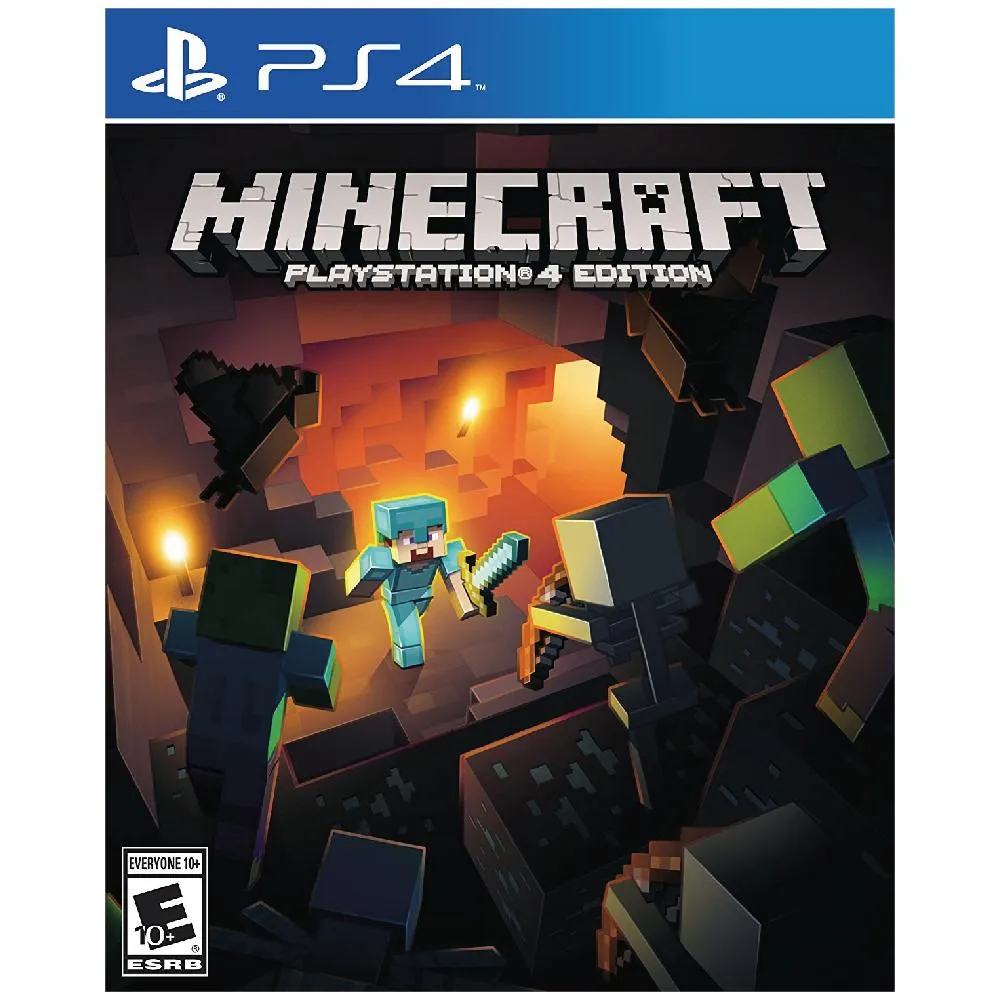 PS4 - Minecraft playstation 4 edition   - Fisico - Usado