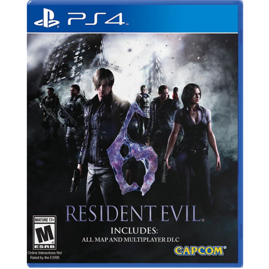 PS4 - Resident Evil 6  - Fisico - Usado