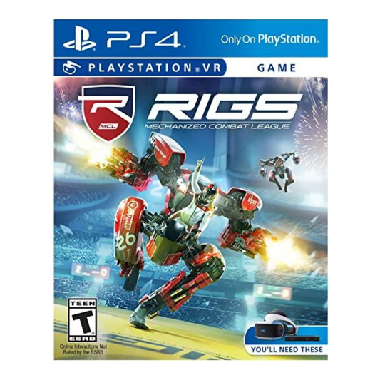 PS4 - Rigs Mechanized Combat League VR - Fisico - Nuevo