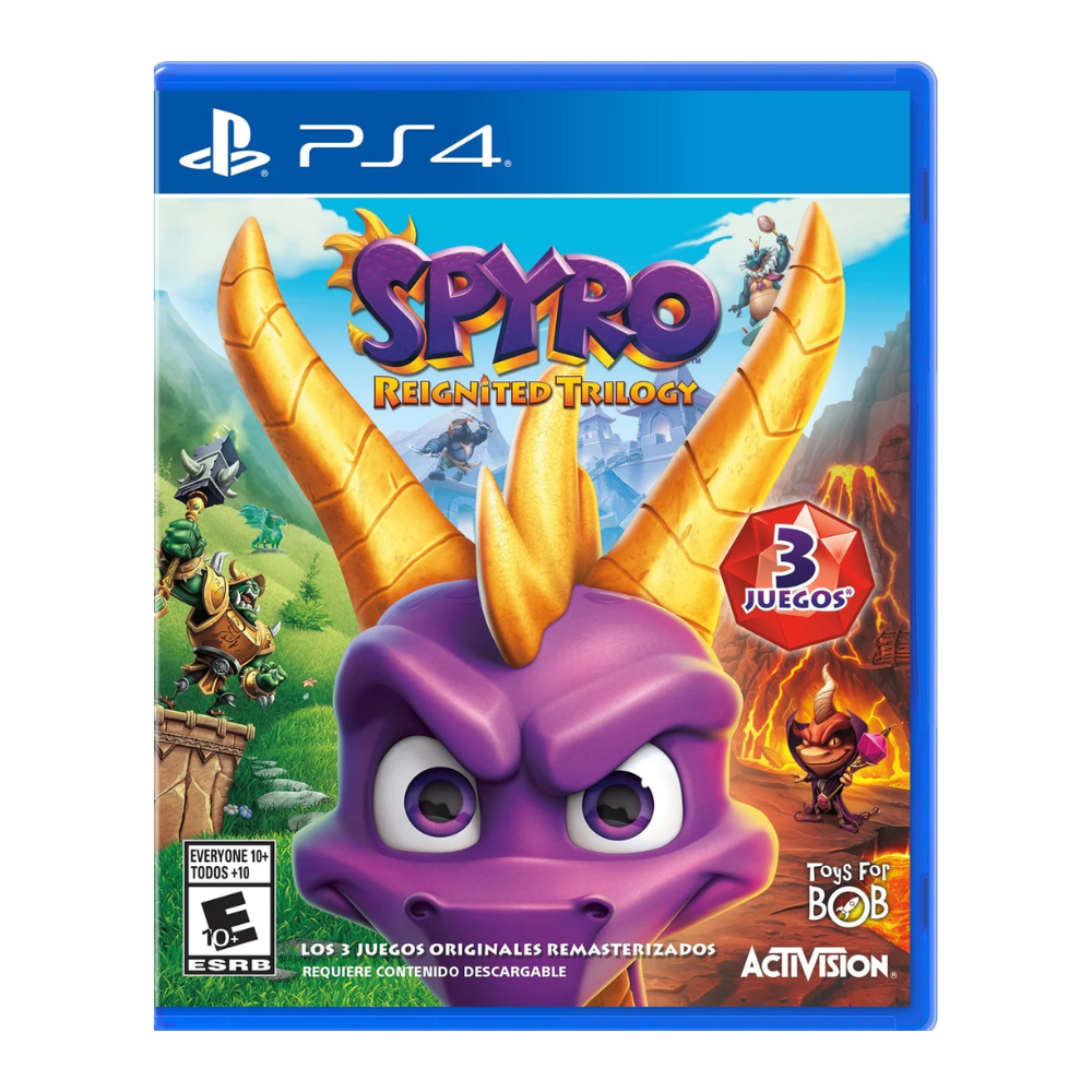 PS4 - Spyro Reignited Trilogy  - Fisico - Nuevo